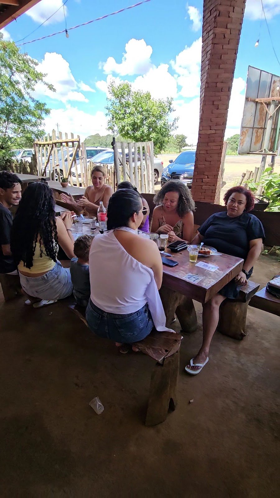 Lago de pesca esportiva do D'Família em Uberaba